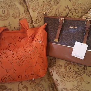 Roberta Gandolfi and Calvin Klein Purses